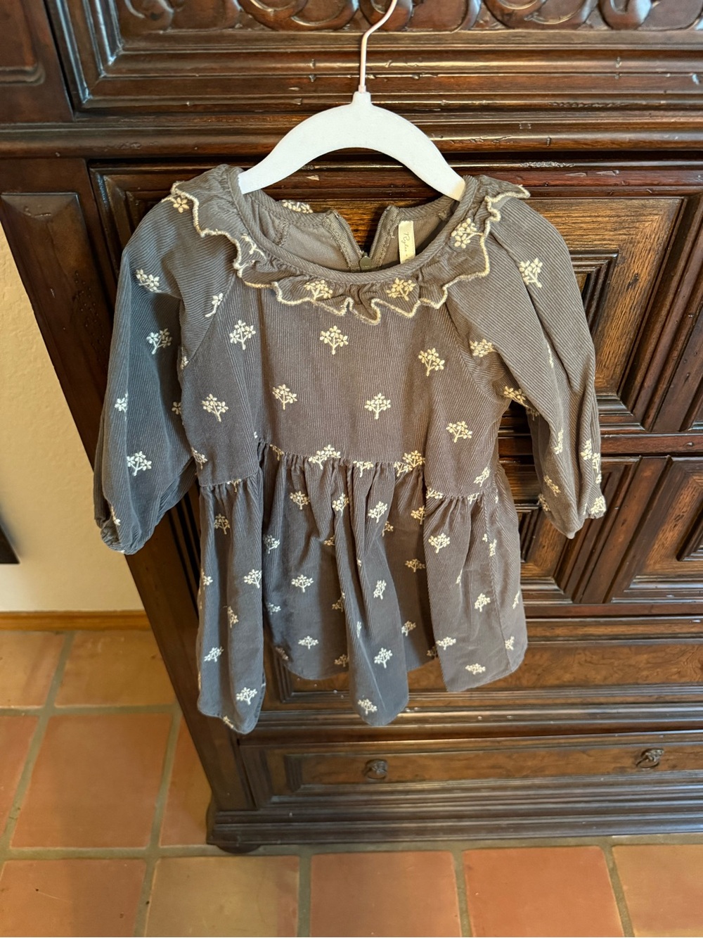 FREYA DRESS - BLOSSOM EMBROIDERY
